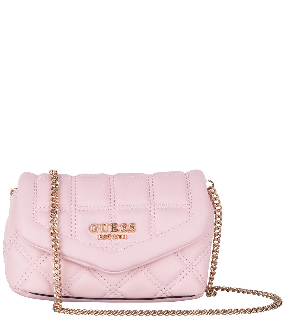 guess waist bag pink