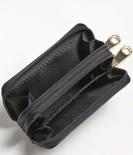 Guess  Coreen Double Zip Mini Wallet Black