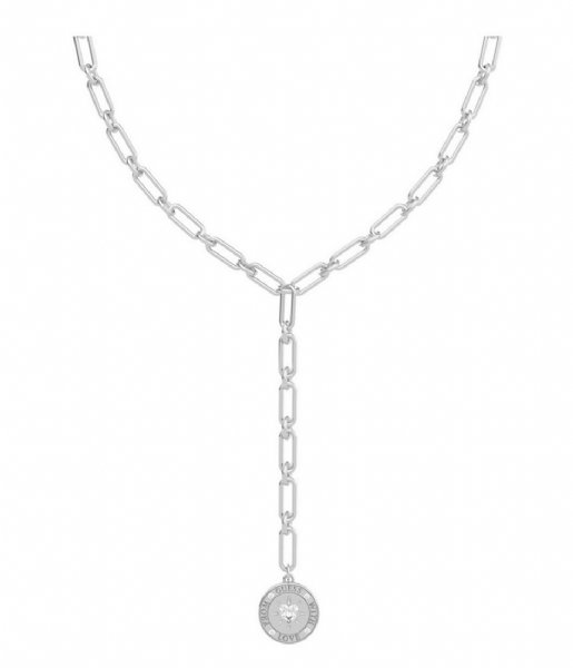Guess  UBN70003 Collier From Guess With Love Zilverkleurig
