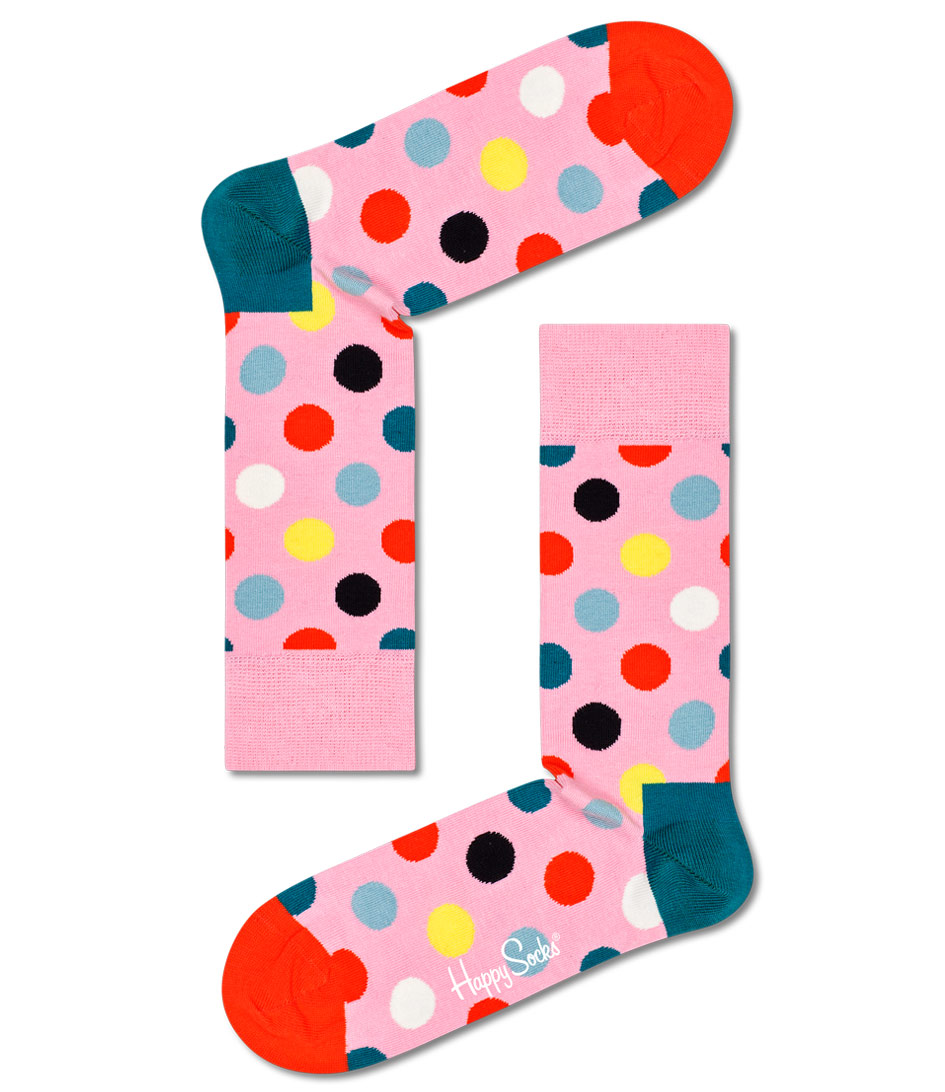 Happy Socks Sokken Big Dot Sock Blauw online kopen