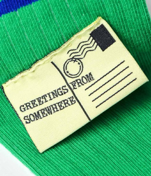 Happy Socks  Greetings Socks Groen (7500)