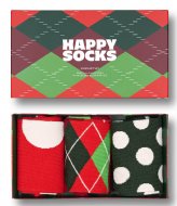 Happy Socks 3-Pack Holiday Classics Gift Set Holiday Classics