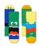 Happy Socks  2-Pack Kids Monsters Anti Slip Monsters Anti Slip (200)
