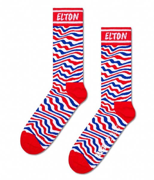Happy Socks  Elton John Striped Sock Elton John Striped