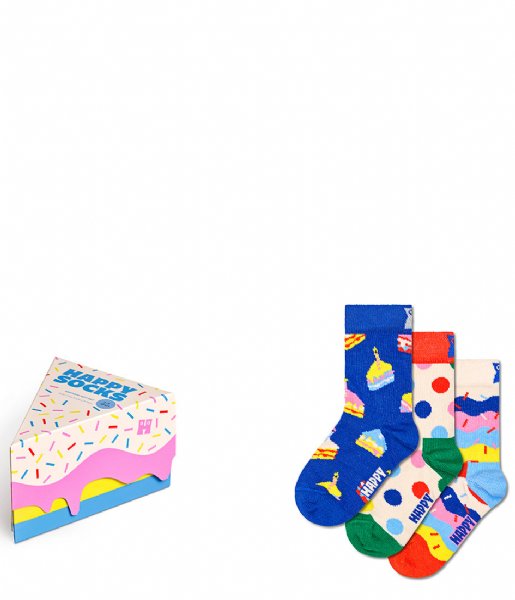 Happy Socks  Kids 3-Pack Birthday Gift Set Birthday