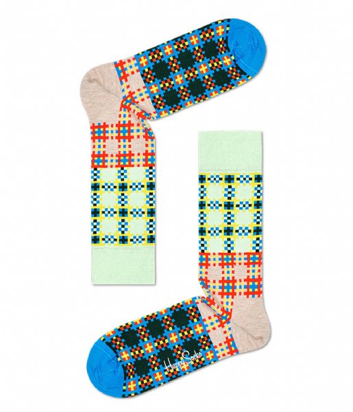 Happy Socks  Tartan Square Socks tartan square (7000)