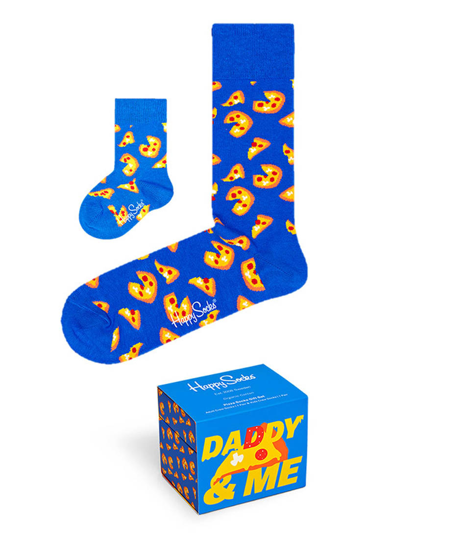 homoseksueel zwaan patroon Happy Socks Sokken Mini & Me Pizza Gift Box pizza (6300) | The Little Green  Bag