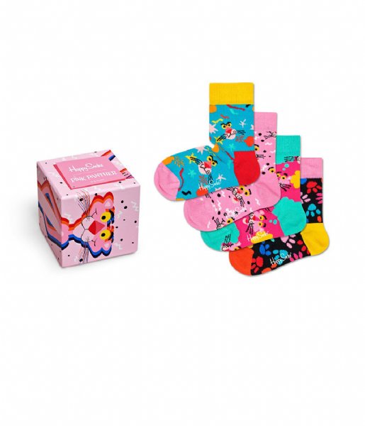 Happy Socks  Kids Pink Panther Sock Box Set kids pink panther sock box set (3300)