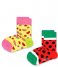 Happy Socks  2-Pack Kids Watermelon Socks Watermelon (2000)