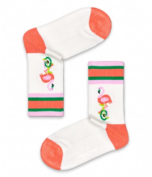 Happy Socks  Kids Flamingo Rib Socks Flamingo (1300)