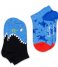 Happy Socks  2-Pack Kids Shark Low Socks Shark (6300)
