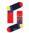 Happy Socks Sokken 3-Pack Strongest Father Socks Gift Set Fathers Days (200)