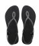 Havaianas  Beach Sandals Kids Luna Premium II Black/Dark Grey (4057)
