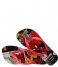 Havaianas Slippers Flipflops Top Marvel Classics Beige Straw/Red Ruby (8813)