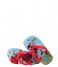 Havaianas Slippers Flipflops Baby Marvel Blue/Red (0145)