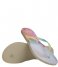 Havaianas Slippers Flipflops Slim Metallic Rainbow Beige (0121)