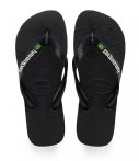 Havaianas Slippers Flipflops Brasil Logo Zwart havaianas kopen in de aanbieding