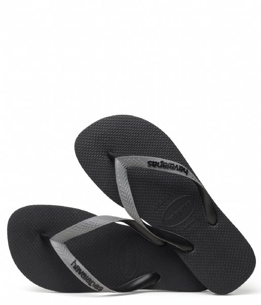 Havaianas Slippers Flipflops Top Mix black steel grey (7938) Havaianas Slippers Flipflops Top Mix black steel grey (7938)