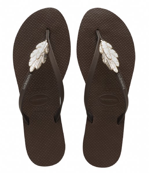 Havaianas Slippers Flipflops You Premium dark brown (0727) Havaianas Slippers Flipflops You Premium dark brown (0727)