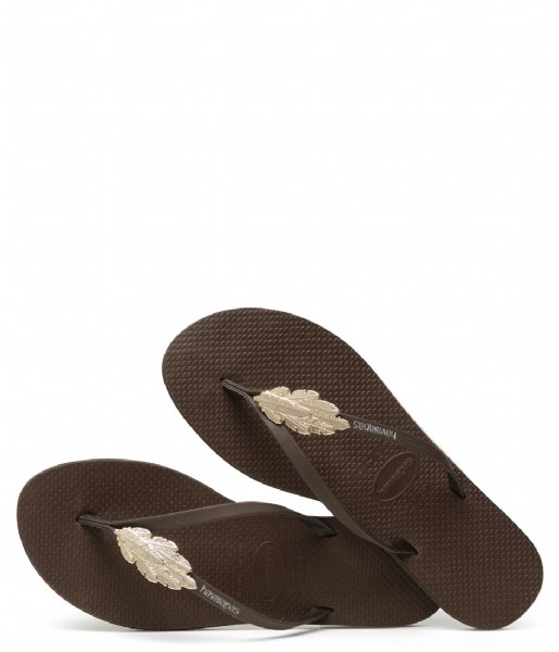 Havaianas Slippers Flipflops You Premium dark brown (0727) Havaianas Slippers Flipflops You Premium dark brown (0727)