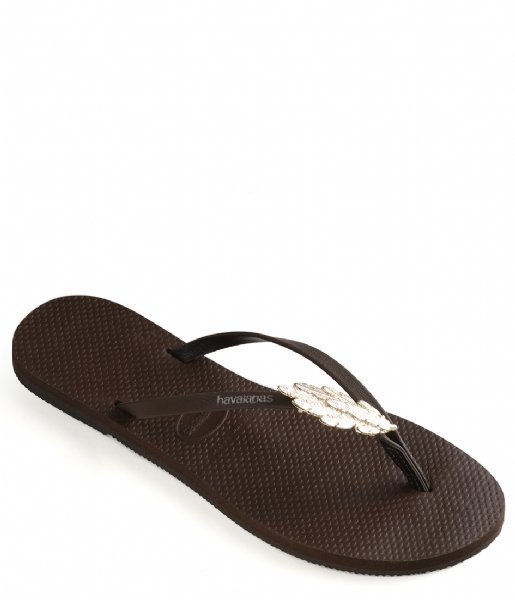Havaianas Slippers Flipflops You Premium dark brown (0727) Havaianas Slippers Flipflops You Premium dark brown (0727)