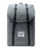 Herschel Supply Co.Retreat Backpack 15 inch raven crosshatch/black rubber (01132)