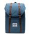 Herschel Supply Co.Retreat Backpack 15 inch Copen Blue Crosshatch (5727)
