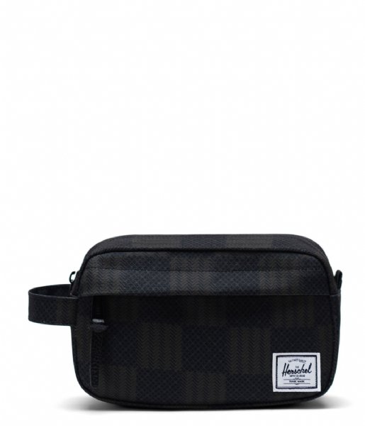 Herschel Supply Co.  Chapter Carry On Black Checkered Textile (04967)