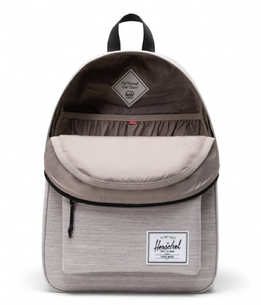 Herschel Supply Co.  Classic Backpack Light Grey Crosshatch