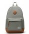 Herschel Supply Co.  Heritage Backpack Seagrass-Natural-White Stitch