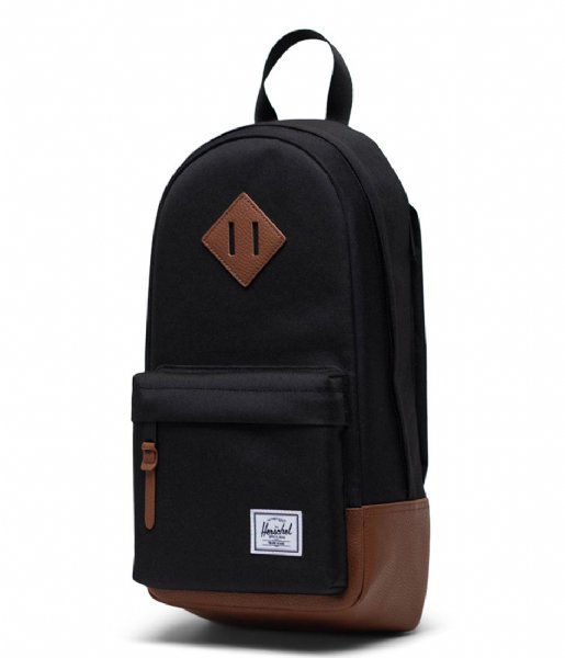 Herschel Supply Co.  Herschel Heritage Shoulder Bag Black Tan (00055)