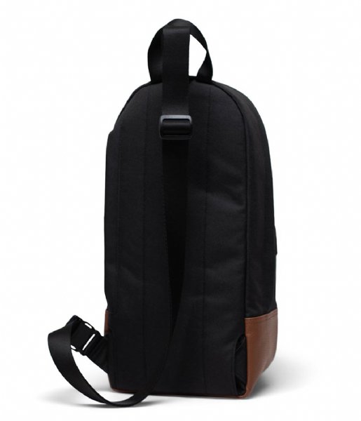 Herschel Supply Co.  Herschel Heritage Shoulder Bag Black Tan (00055)
