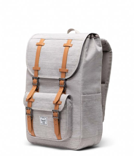 Herschel Supply Co.  Little America Mid Backpack Light Grey Crosshatch