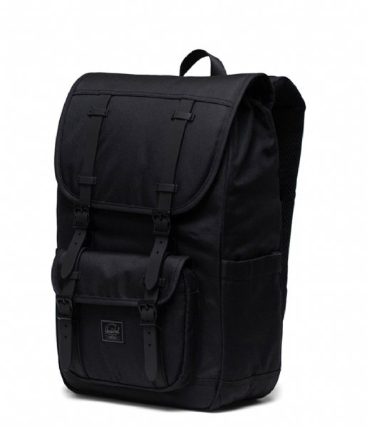 Herschel Supply Co.  Little America Mid Backpack Black Tonal (5881)
