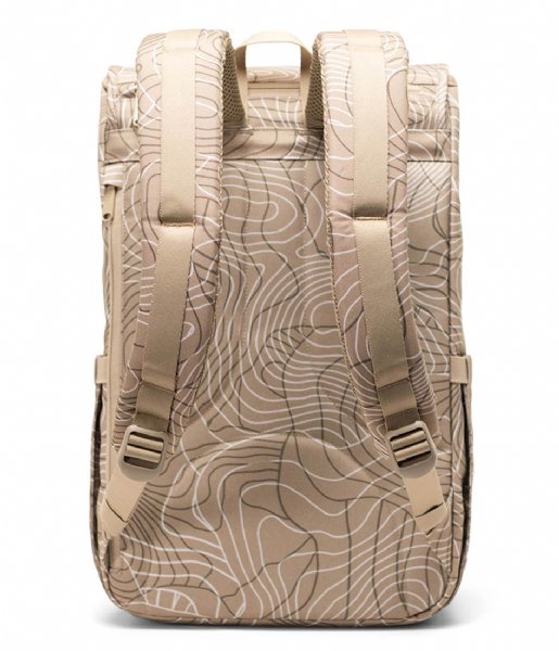 Herschel Supply Co.  Little America Mid Backpack Twill Topography