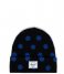 Herschel Supply Co.Toddler Elmer Beanie Black Bluing Dots (6036)