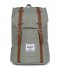 Herschel Supply Co.  Retreat shadow/tan synthetic leather (02319)