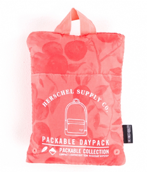 Packable Daypack red orchard Herschel Supply Co. The Little Green Bag