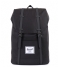 Herschel Supply Co. Dagrugzak Retreat 15 Inch black & black PU Herschel Supply Co. Dagrugzak Retreat 15 Inch black & black PU
