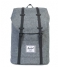 Herschel Supply Co.Retreat Backpack 15 inch raven crosshatch/black rubber (01132)