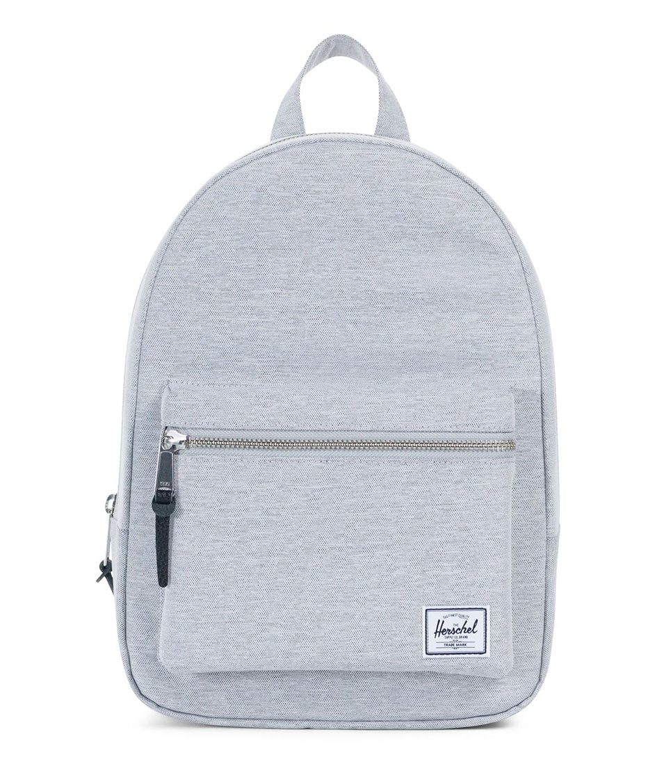 small grey backpack