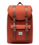 Herschel Supply Co Rugzakken Little America Mid Volume Oranje herschel supply co kopen in de aanbieding