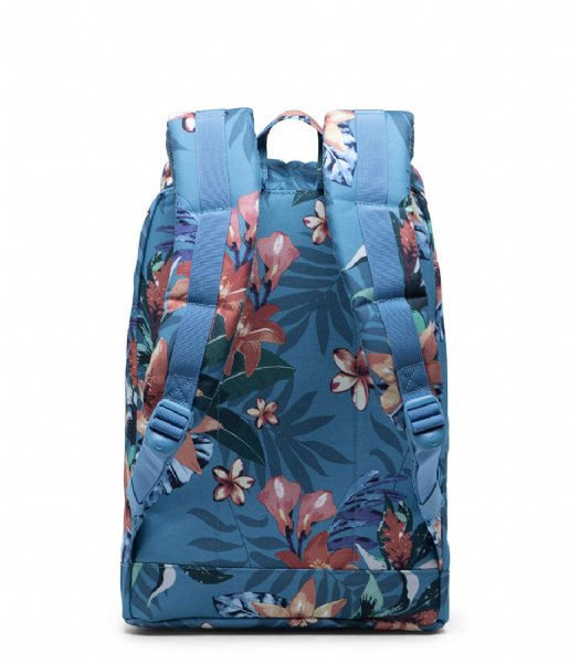Herschel Supply Co. Dagrugzak Retreat Mid Volume Summer Floral Heaven Blue (03894) Herschel Supply Co. Dagrugzak Retreat Mid Volume Summer Floral Heaven Blue (03894)