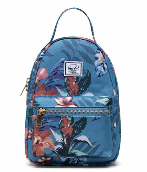 Herschel Supply Co. Dagrugzak Nova Mini Summer Floral Heaven Blue (03894) Herschel Supply Co. Dagrugzak Nova Mini Summer Floral Heaven Blue (03894)