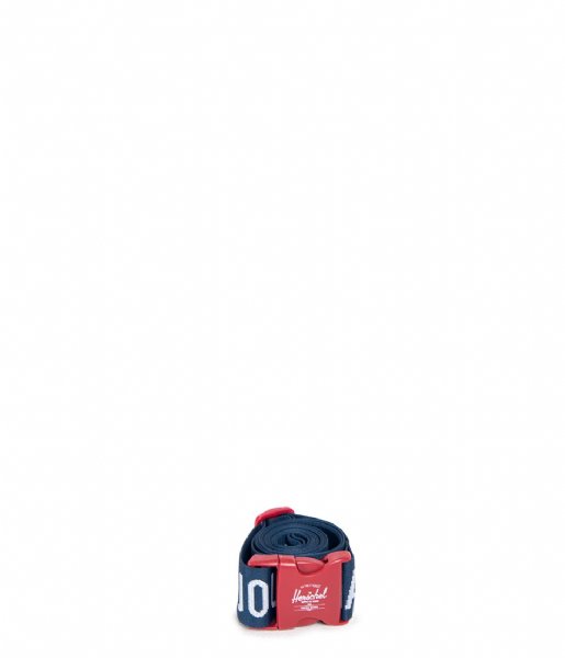Herschel Supply Co.  Luggage Belt navy red (00018)