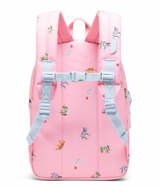 Herschel Supply Co.  Heritage Youth Candy Pink Circus Animals (04069)