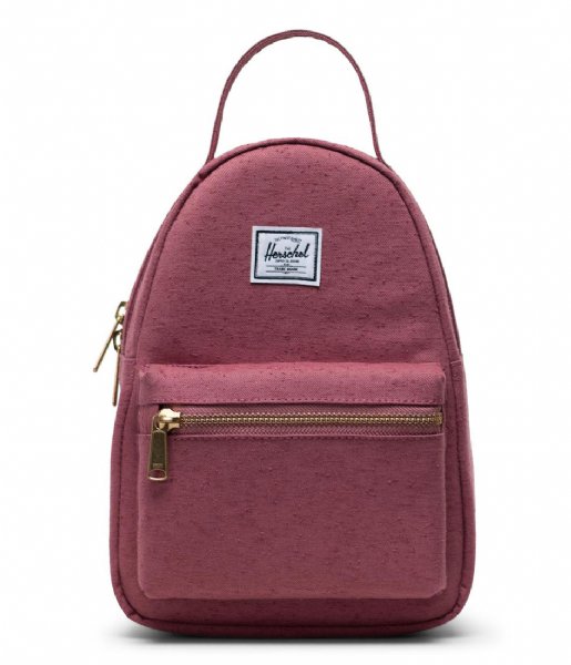 Herschel Supply Co. Dagrugzak Nova Mini Deco Rose Slub (04076) Herschel Supply Co. Dagrugzak Nova Mini Deco Rose Slub (04076)
