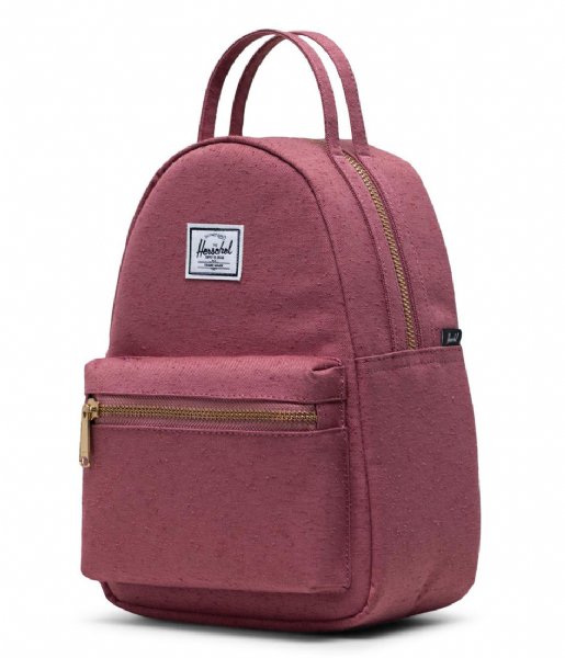 Herschel Supply Co. Dagrugzak Nova Mini Deco Rose Slub (04076) Herschel Supply Co. Dagrugzak Nova Mini Deco Rose Slub (04076)