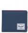 Herschel Supply Co.  Roy Coin Wallet RFID Navy red 00018)