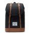 Herschel Supply Co.Retreat Backpack 15 inch black/saddle brown (02462)